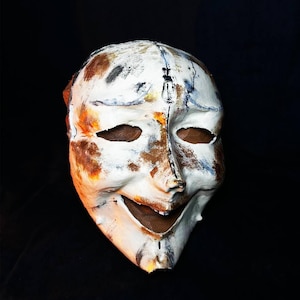 Smile Horror Scary Full Face Mask - Unisex Hand Paint Face Costume Mask for Cosplay, Halloween, Party | Options Available