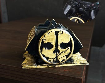 Soporte para joystick de consola con temática COD personalizado: soporte para juegos hecho a mano