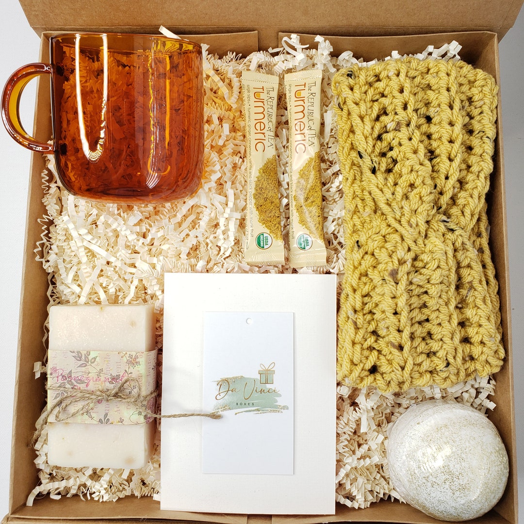 Tea Box Gift Tea Lovers Box Relax Tea Box Women Tea Box Etsy