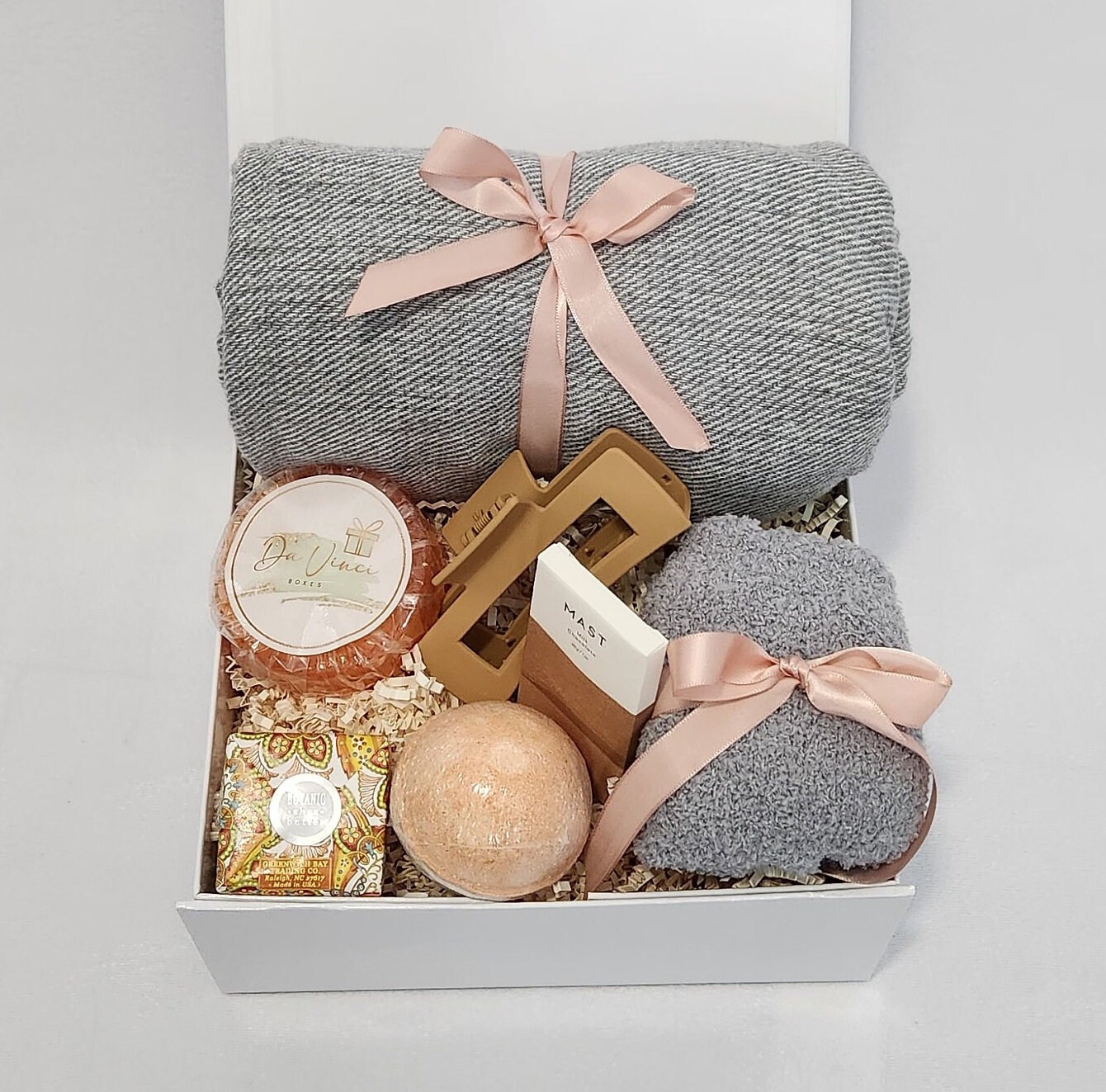 Graduation Gift Box, Blanket Gift Box for Women, Personalized Gifts for