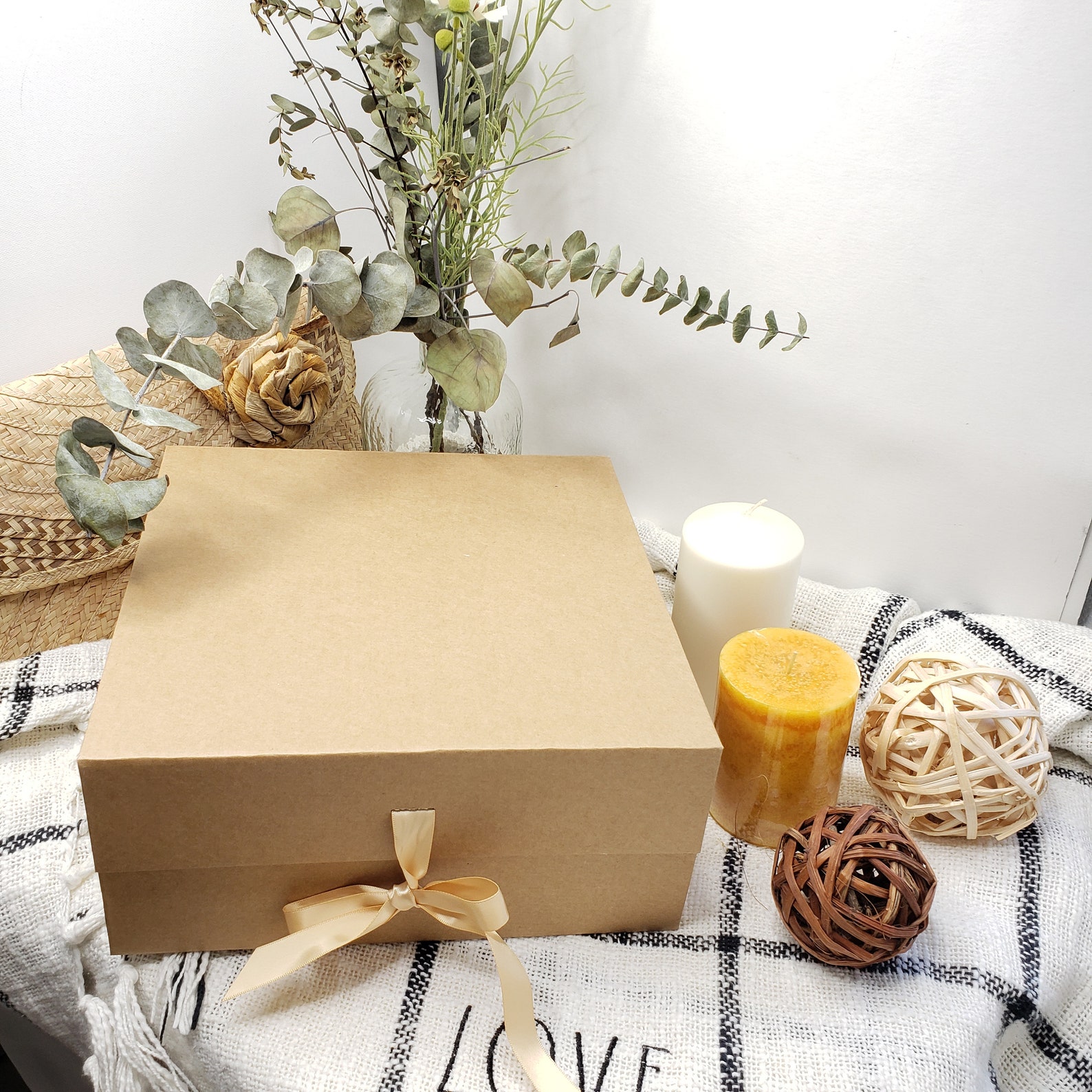 Graduation Gift Box, Blanket Gift Box for Women, Personalized Gifts for