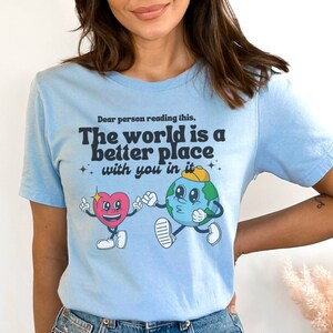 Positivity shirt, self love shirt, mental health matter, anxiety shirt, mental health shirt, self care shirt, Kindness shirt, anxiety
