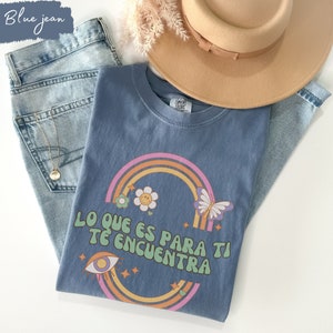 Camiseta de salud mental española, camiseta de salud mental, camiseta española, camiseta de mujer latina, camiseta latina, colores cómodos, la salud mental importa