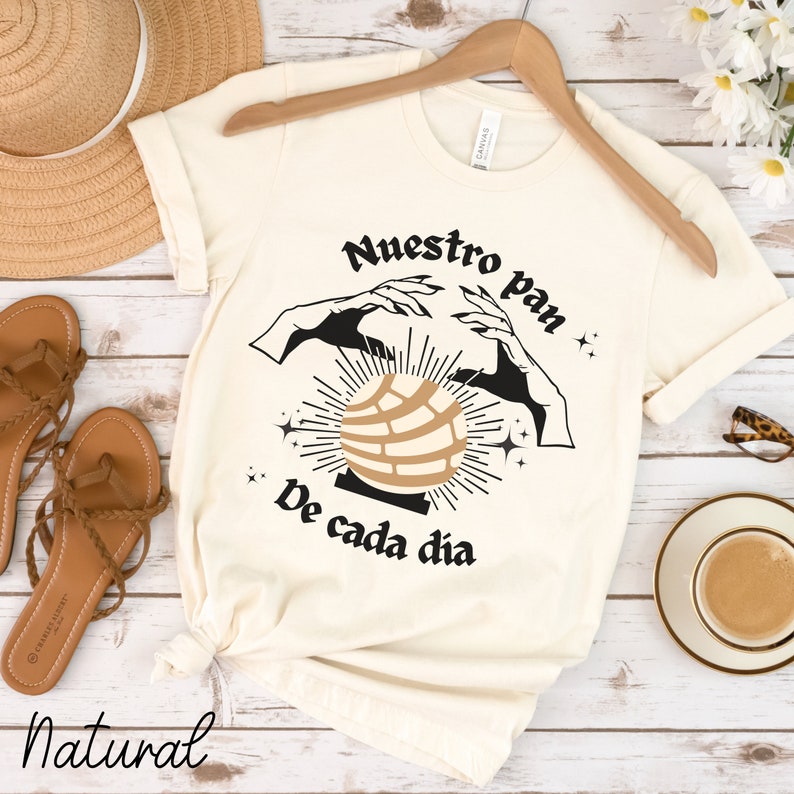 T-shirt Concha Pan Dulce Loteria – Style Mexicain Festif Pour Femme