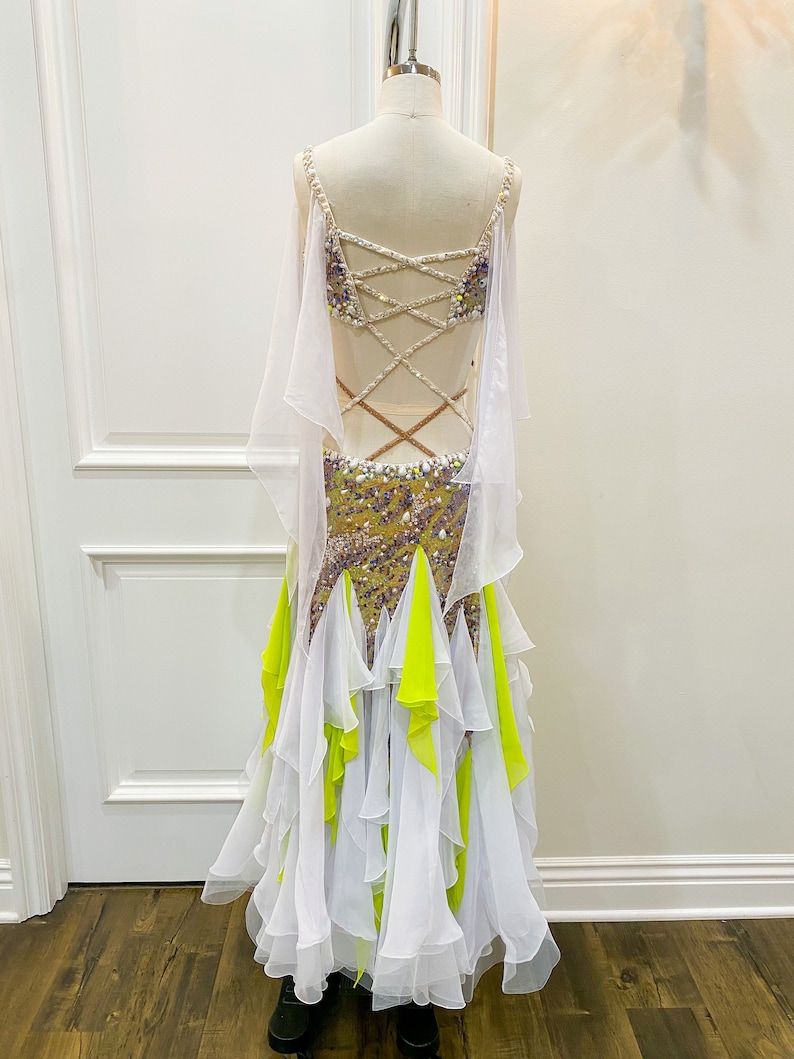 Ballroom Dance Dress Costume Dance Competition Dress Etsy