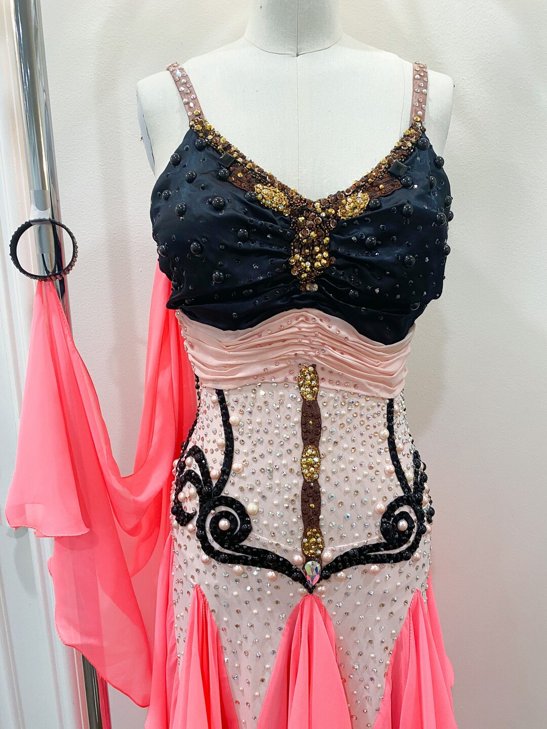 Ballroom Dance Dress Costume, Dance Competition Dress, International