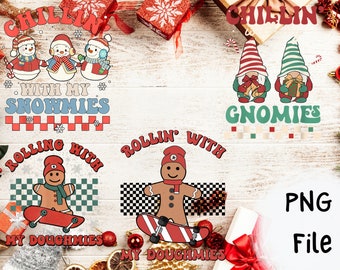 Christmas Chillin Bundle PNG