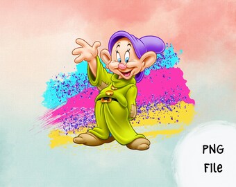 Dopey Watercolor PNG
