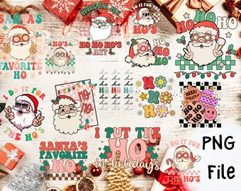 Christmas ho ho ho PNG Bundle