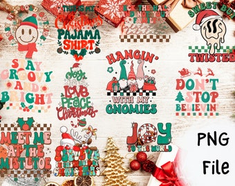 Christmas Quote PNG Bundle