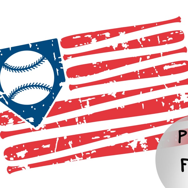 Baseball Flag PNG