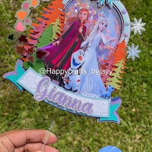 Frozen Cake topper , Anna and Elsa Inspired Cake Topper, Frozen birthday decorations,Frozen theme, Anna Cake Topper