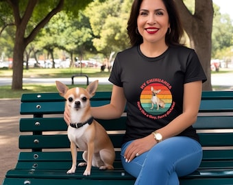 My Chihuahua Unisex Jersey Tee Perfect for Dog Lovers