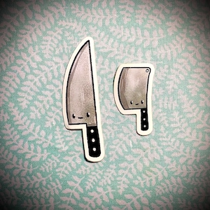 Choppy & Stabby Aufkleber