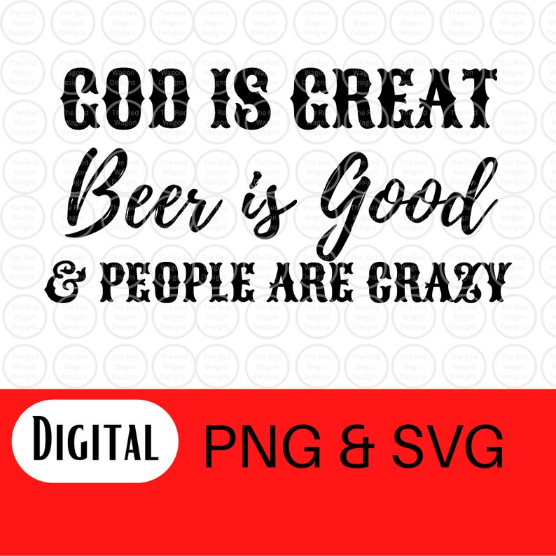 God is Great PNG, SVG, Digital Download, Cut File, Sublimation Design