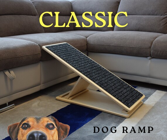 Verstellbare Hunderampe – Bis 68 Kg, 6 Höhen (30–75 Cm), Faltbar, Rutschfest, Für Große Hunde & Senioren