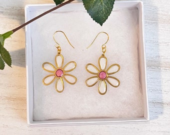 Flower Earrings | Spring Earrings | Gifts For Her | Polymer Clay Earrings | Handmade