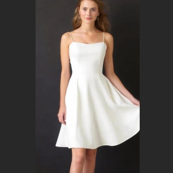 slim fit dress slacks Elegant Sleeveless Flare Dress main image 1