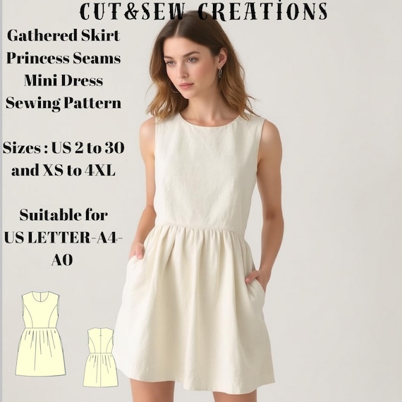 open lace back dress Women's Princess Seam Mini Dress Women's White Tweed Dress Bubble Hem Mini  Dress – Juliana's Boutique main image 0