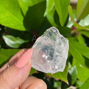 Raw Clear Quartz Crystal Chunk 2-3cm | Rough Pocket Size | Natural