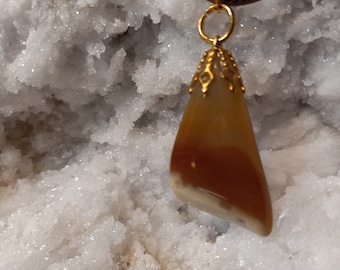 Magnifique collier filaire Agate brésilienne
