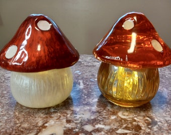 Lampe champignon, veilleuse ou décoration automnale !