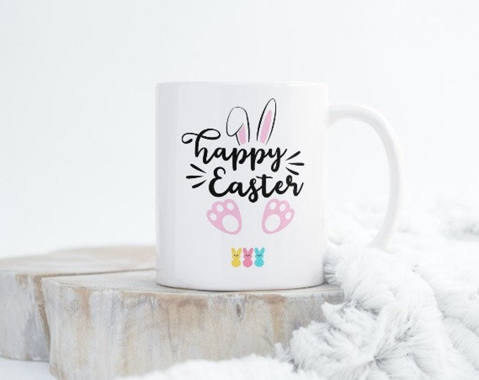 Happy Easter Mug whit name, Personalized mug