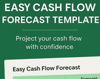 EASY Cash Flow Forecast Template