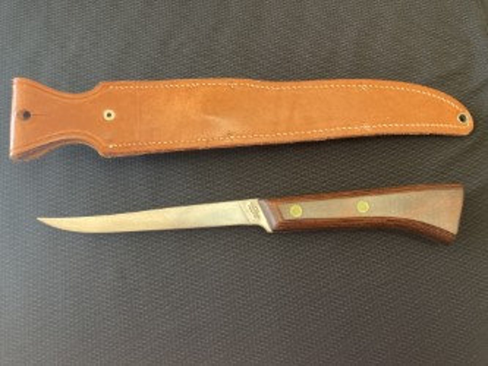 Western Cutlery CO. SW76 Fish Fillet Knife With Sheath Etsy