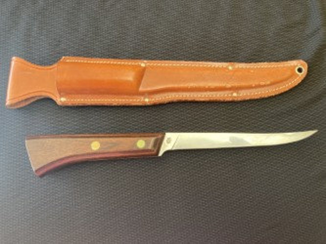 Western Cutlery CO. SW76 Fish Fillet Knife With Sheath Etsy