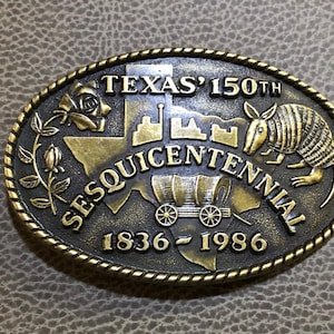 Texas 1836 to 1986 - Etsy display picture 3