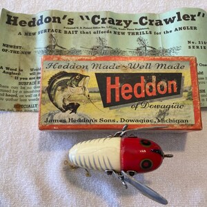 Heddon Crazy Crawler - Etsy