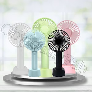 Hand Fan, Electric Hand Fan, Rechargeable Electric Hand Fan, Wedding favor, Rechargeable Fan, 3 Speed Portable USb Handheld Fan With Battery