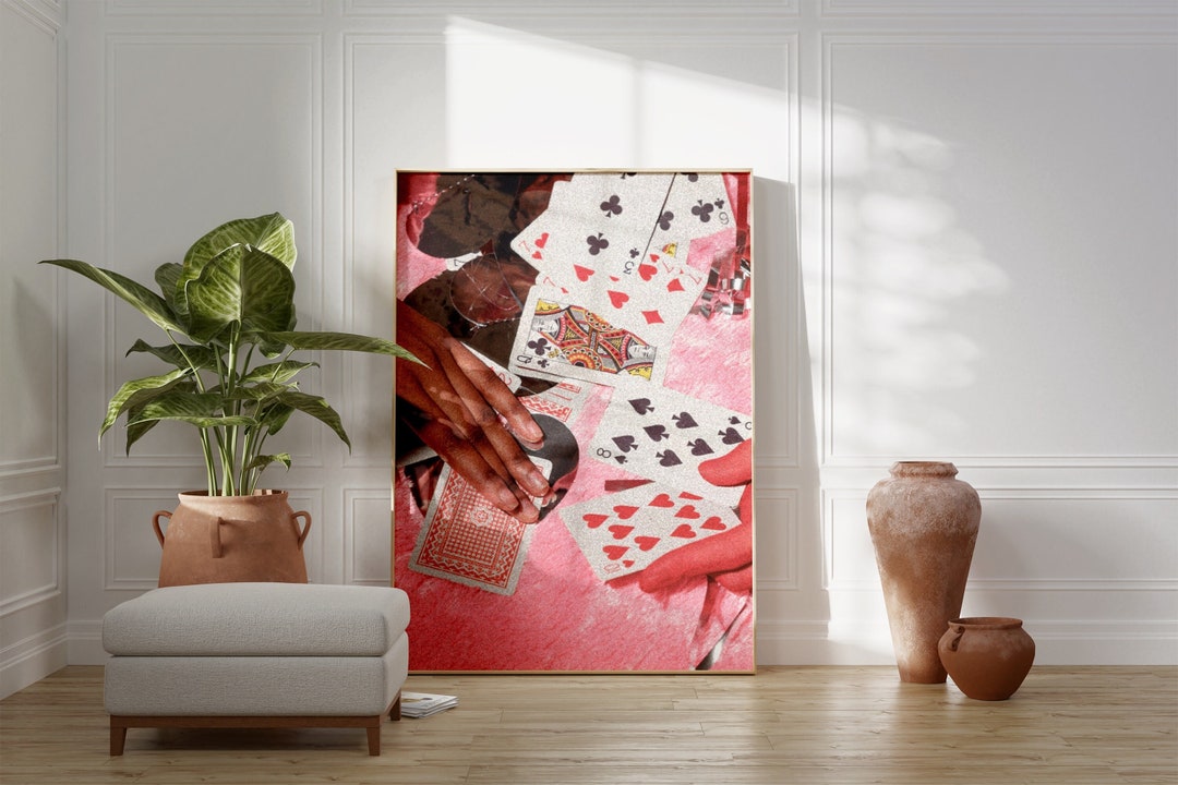 DIYthinker Flamingo Pattern Playing Cards – Bridge Size (57x88mm), Semi-Gloss, 52 Cards + 2 Jokers - View #4