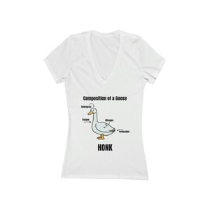 Science Goose V-Neck Tee