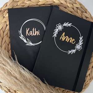 Personalized notebook | lined pages | individual gift / A5