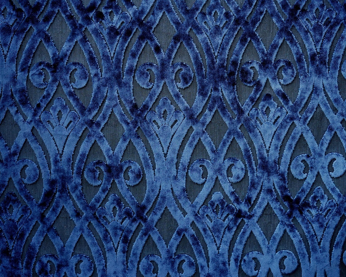 Art Decor Velvet Fabric, Damask Velvet, Geometric Velvet, Upholstery and Curtain Fabric, Fabric