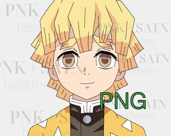 Zenitsu PNG | Demon Slayer Png | Anime Png