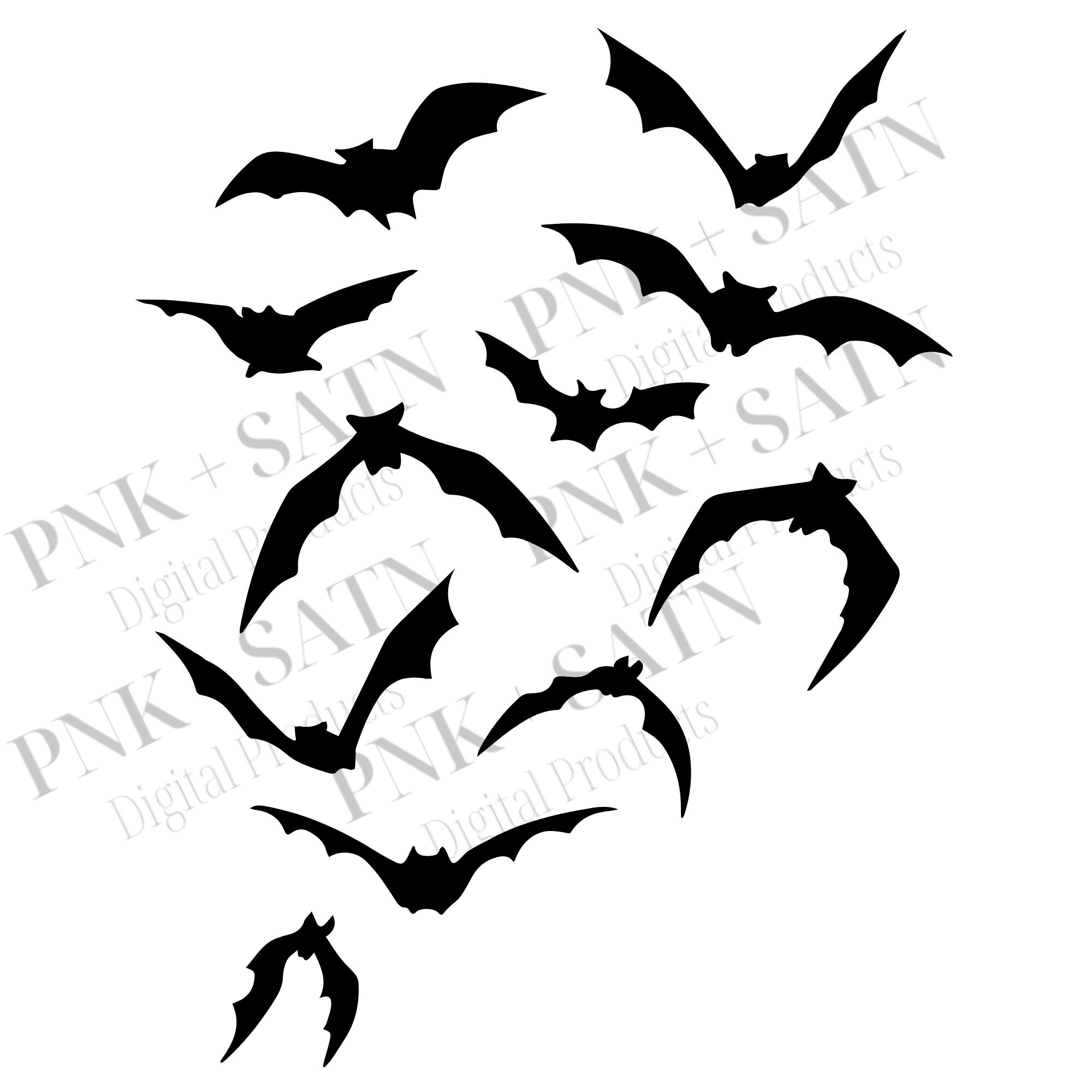 Bat Svg Bat Bundle Svg Halloween Svg Bundle Bats Svg - Etsy
