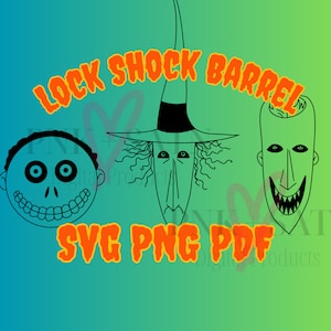 Lock Schock Barrel svg | Albtraum svg | Halloween svg | svg | Cricut Design | Digitaler Download