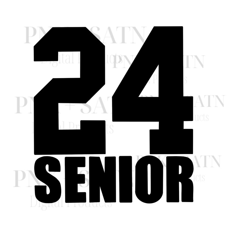 2024 Senior SVG PNG PDF Svg Svg Etsy