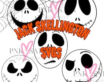 Jack Skellington SVG | Pesadelo SVG | Dia das Bruxas SVG | SVG | Design Cricut | Download Digital