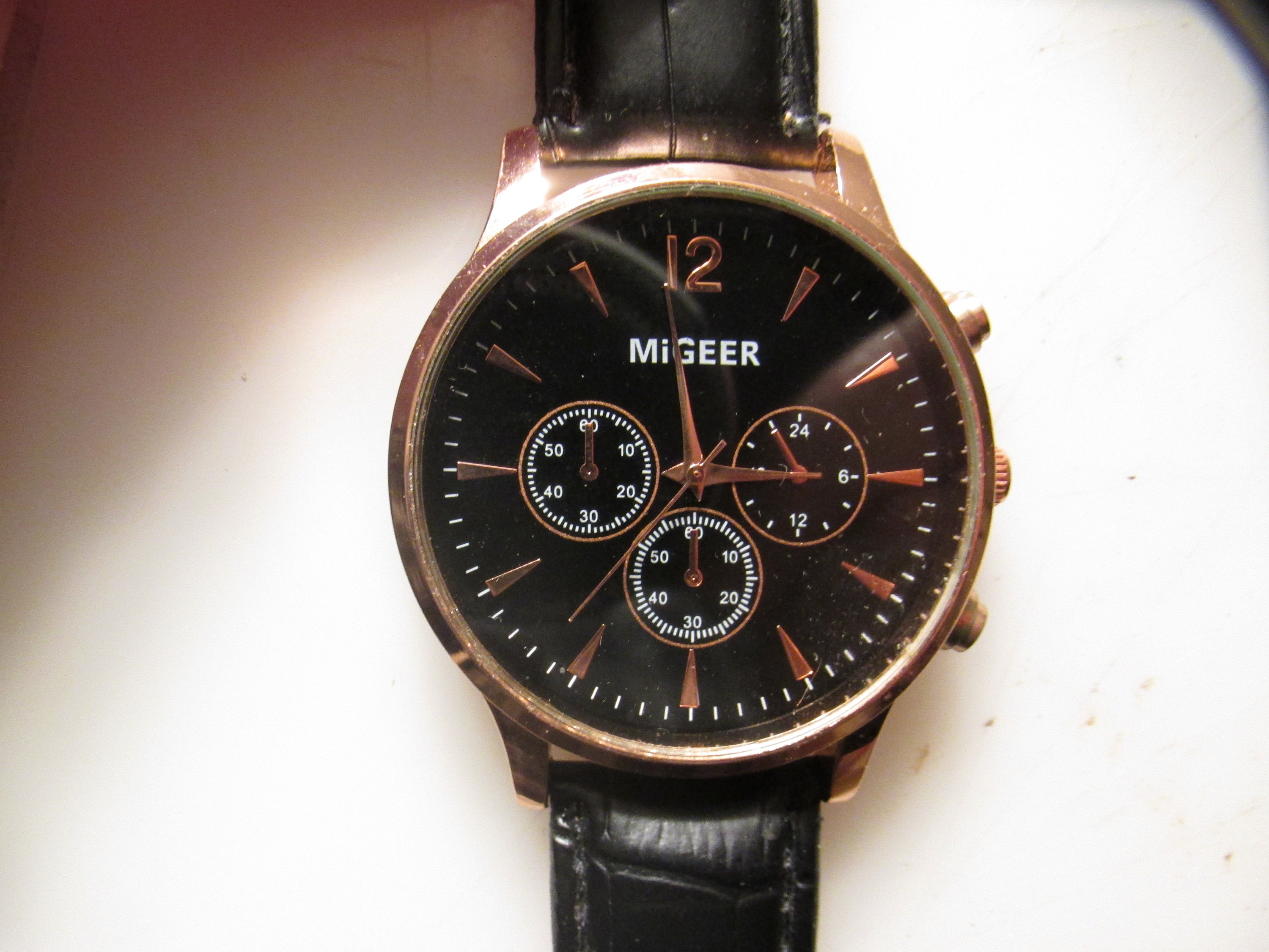 Migeer gold deals watch