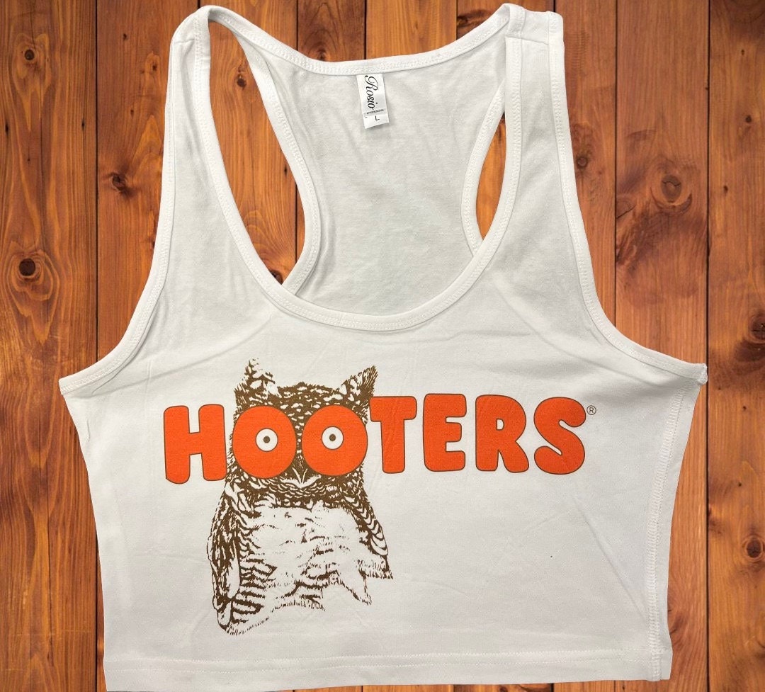 Hooters Cropped Tank Top - Etsy