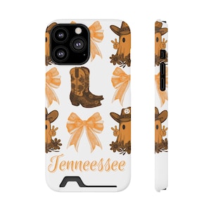 Tennessee Vols iPhone Phone Case, Tennessee Vols Samsung Phone Case, UT Phone Case, Slim Phone Case, Vanity Phone Case, Men&#39;s Phone Case