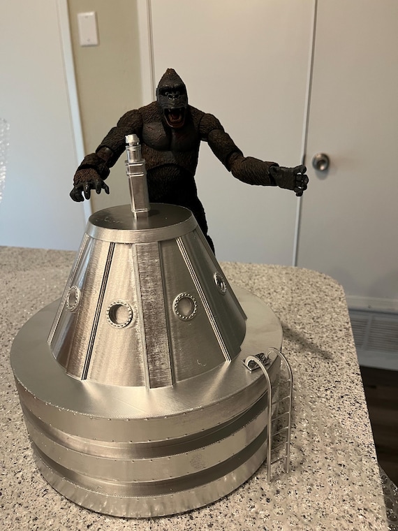 King Kong Empire State Building 3D Print for Figurine 1933 7