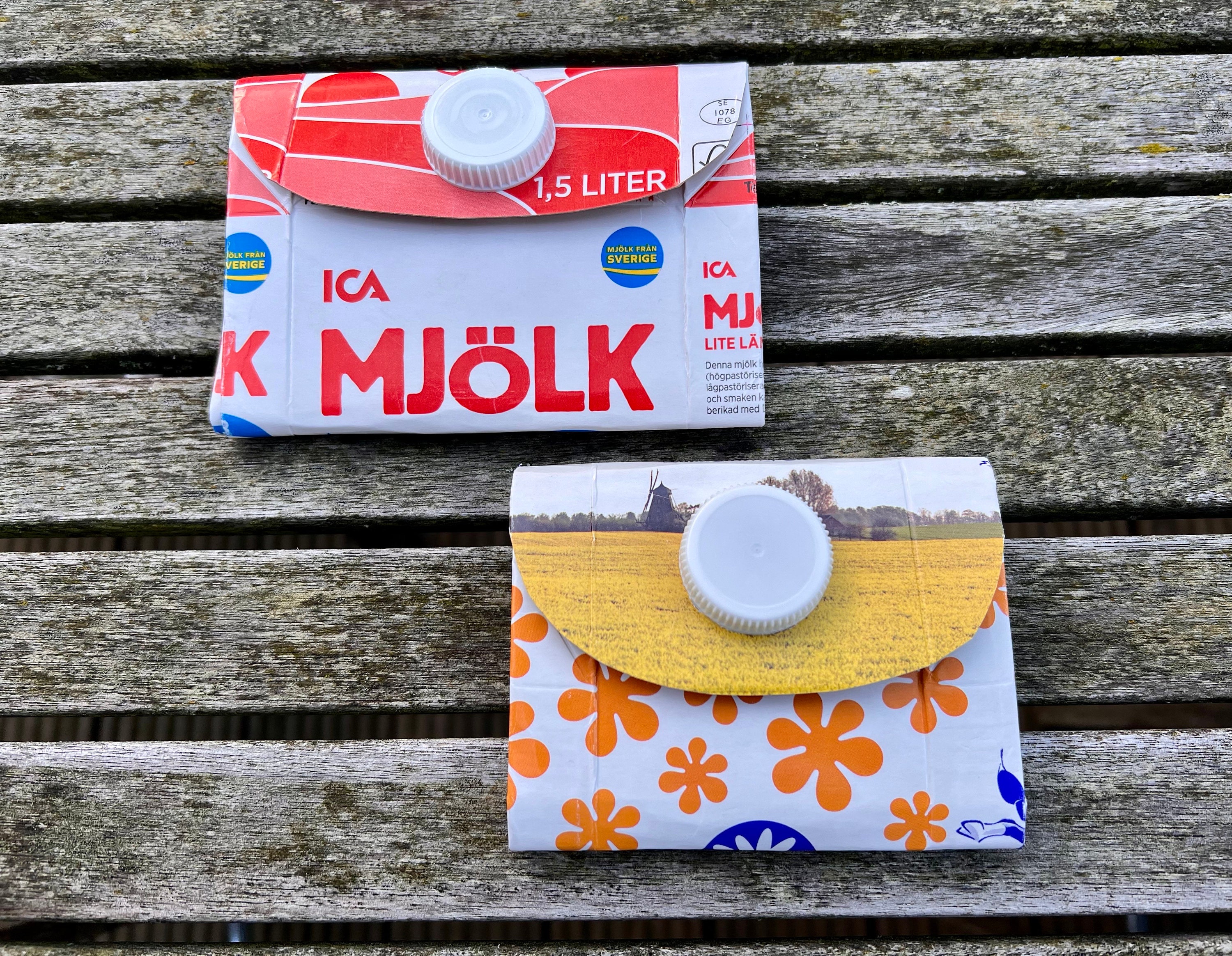 Tetrapack Monedero De Material Reciclado Tetra Pak Purse México