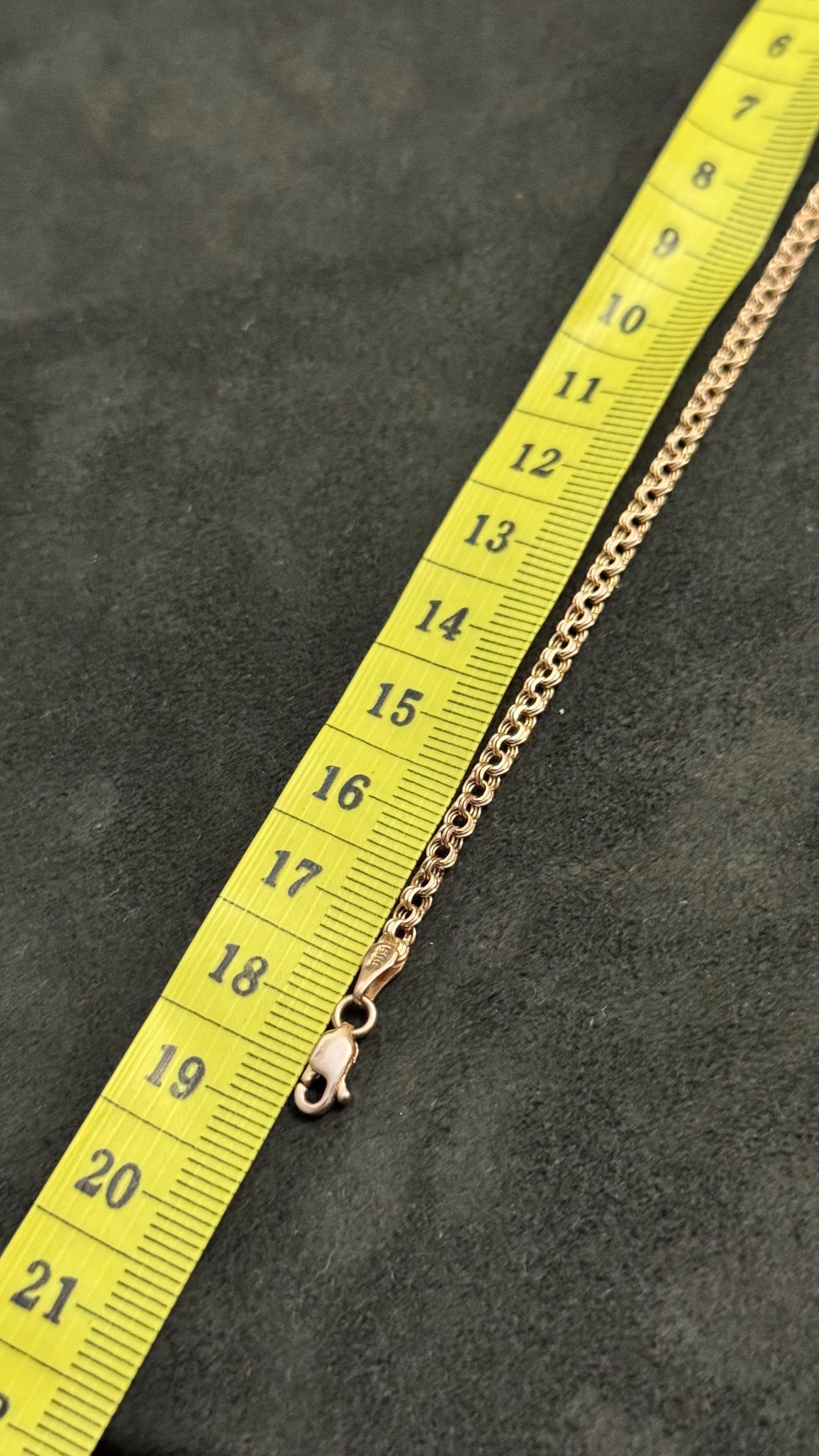 ヴィンテージ オリジナル ローズゴールド ブレスレット 585 14K