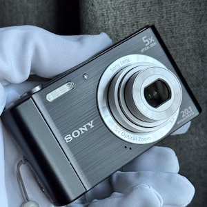 Sony Cyber-Shot DSC-W800 20,1 MP Digitalkamera, Vintage Schwarz! GETESTET!