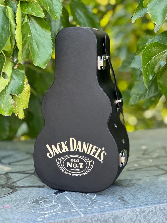 Jack Daniels Guitar Case Bottle Case for 750ml With Stopper New